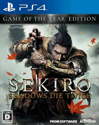 PS4 SEKIRO SHADOWS DIE TWICE GAME OF THE YEAR EDITION Japan