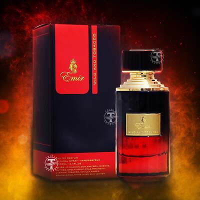 wild and tobacco emir Emir Wild And Tobacco | Oriental Perfume By Paris Corner | 3.4 Fl Oz 100ml