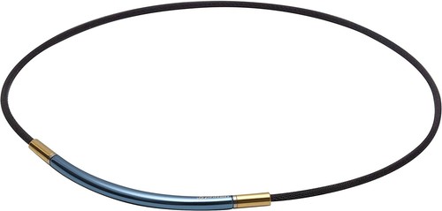 Phiten RAKUWA Hals Metax Runde Halskette Neu Japan Kostenloser Versand Silber/Schwarz, Schwarz/Gold - Bild 6 von 9