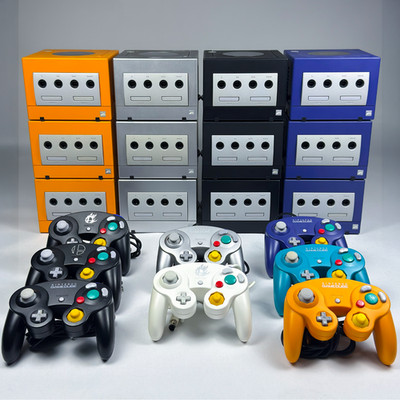 Official Nintendo GameCube Console + OEM Controllers (Tight Sticks) - USA Seller