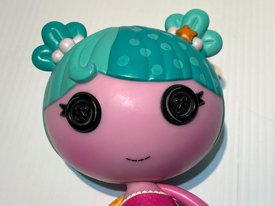 LALALOOPSY LALA-OOPSIES LITTLES MERMAID KELP DOLL Teal Hair Pink