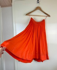 STELLA MCCARTNEY 100% Silk Mini Babydoll Dress Sexy Gown Resort 2016 M/38