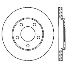 Stoptech Power Slot Fits 05-10 Mustang V64.0l Gt V8-4.6l Rear Right Slotted Stoptech Power Slot Fits 05-10 Mustang V64.0l Gt V8-4.6l Rear Right Slotted