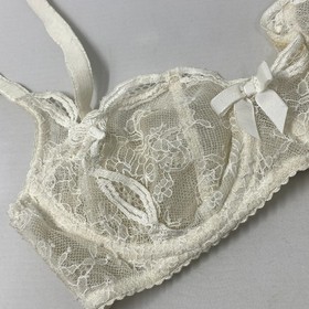 Agent Provocateur Love White Cream Bra 30C