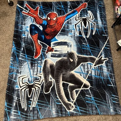 SPIDER-MAN 3 FLEECE BLANKET 50'' X 60'' NEW MARVEL COLUMBIA PICTURES 2007
