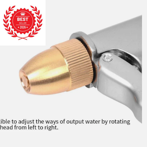 High Pressure Water Spray Gun Metal Brass Nozzle Garden Hose Pipe Car Wash Spray