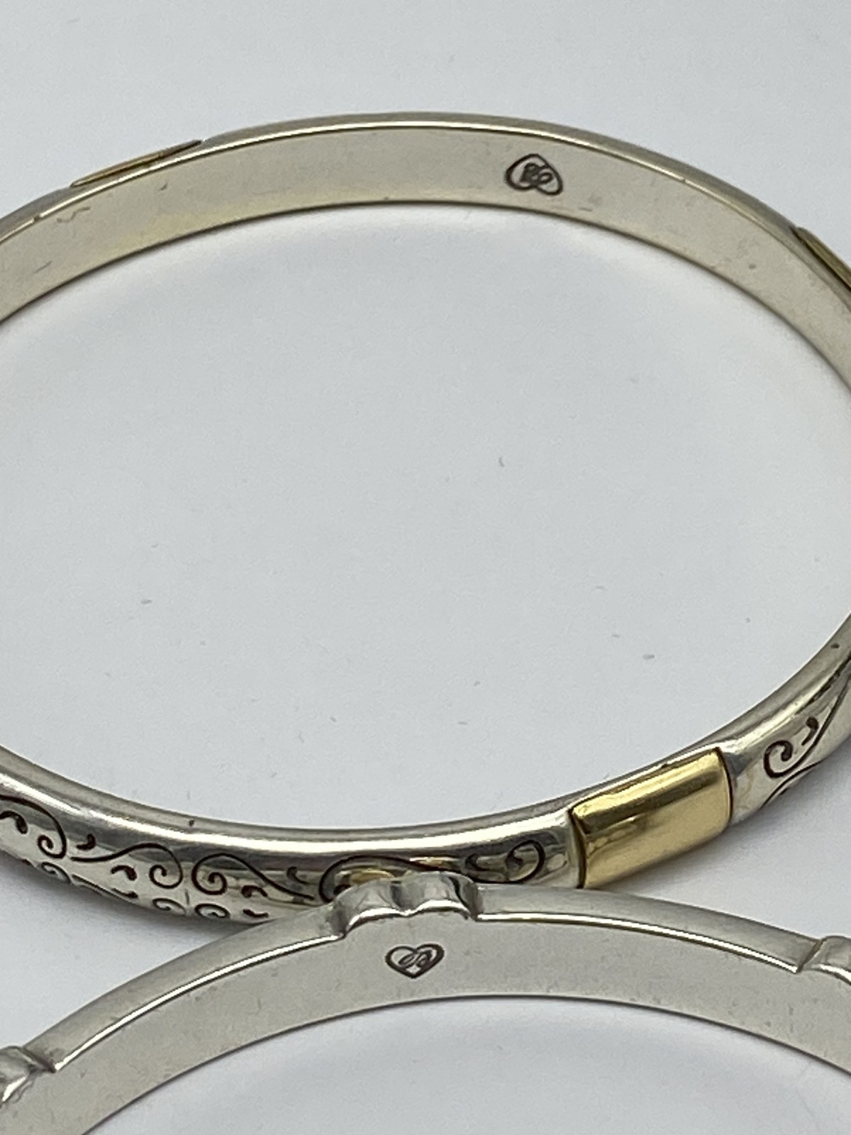 Brighton Silver Tone Assorted Bangle Bracelet Jew… - image 5