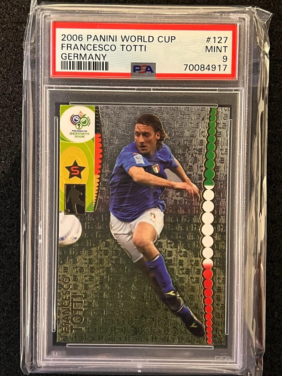 2006 Panini World Cup Germany PSA9 #127 Francesco Totti | eBay