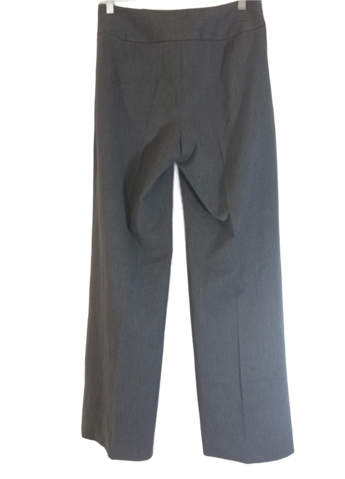 Peter Nygard Slack Dress Pants Womens Size 6 Charcoal Gray Flare Leg Office - Image 4 of 4