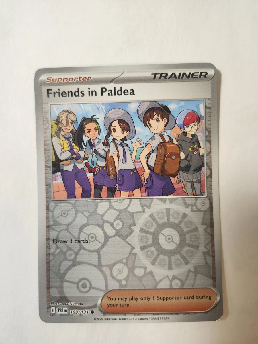 Friends in Paldea Pokémon TCG Cards for sale | eBay
