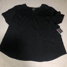 Scrub Star 3XL Charcoal Gray Short Sleeves 3 Pocket 1 On Chest B3 