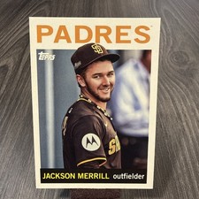 2025 Topps Archives Baseball #14 Jackson Merrill  San Diego Padres