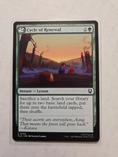 Cycle of Renewal - Avatar - NM - Common - Instant Lesson - MTG