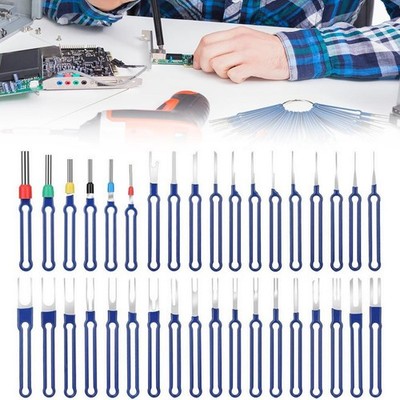 36Pcs/Set Kabel Stecker Ausbau Tool Pin Entfernung Werkzeug KFZ Auspinwerkzeug
