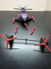 Hasbro 1989 GI Joe Cobra Fang II Helicopter incomplete For Parts C5