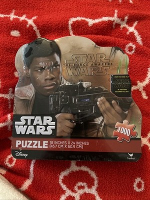 Disney Cardinal Star Wars The Force Awakens 1000 pc puzzle in metal tin unopened