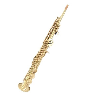 Sopransaxophon Gerade Saxofon mit Koffer Kompakt für Bühne
