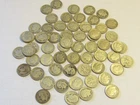 61 SILVER ROOSEVELT DIMES .90 % SILVER MIXED DATES
