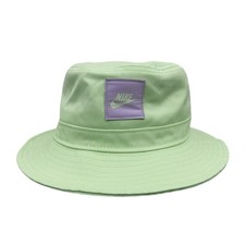 Nike Kids Bucket Hat Apex Futura Vapor Green Purple One Size Sun Hat