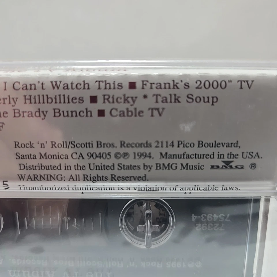 Weird Al Yankovic The TV Album 1994 Cassette - Sealed Foto 3 de 4