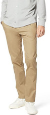 Men'S Slim Fit Signature Khaki Lux Cotton Stretch Pants