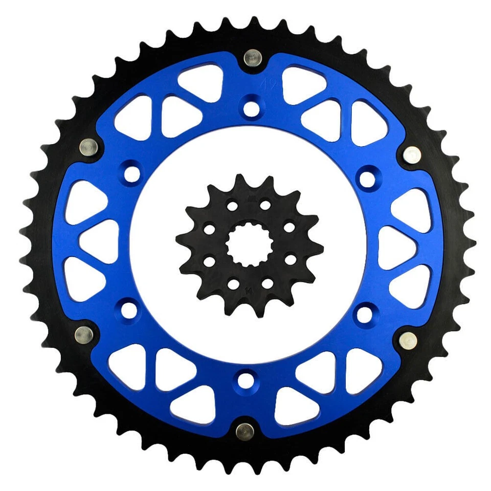 14T-49T Front Rear Sprocket Kit For Yamaha YZ250 YZ426F WR250 WR426WR450F YZ450F - Imagem 3 de 4