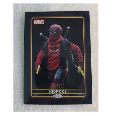 Marvel Deadpool & Wolverine Topps Chrome Trading Card Lot Kidpool Serial 