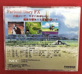 PCFX Software Model Farland Story FX NEC Home Electronics