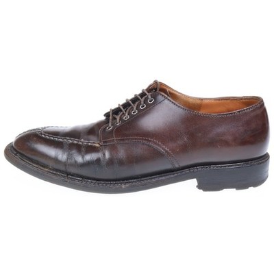 Alden U-tip Lace-up Leather Shoes 4332 Brown Used 279443e0c482f66d2ca89028efb95b