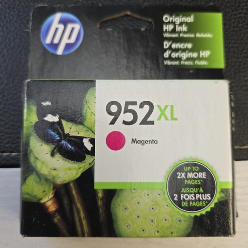 GENUINE HP MAGENTA HIGH YIELD INK CARTRIDGE 952XL L0S64AN - SEALED Exp 11/2020