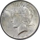 1925-S Peace Dollar ICG MS63 Nice Eye Appeal Nice Strike