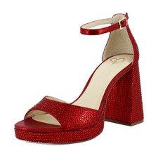 Jessica Simpson Kaliah Womens Heels Red Muse
