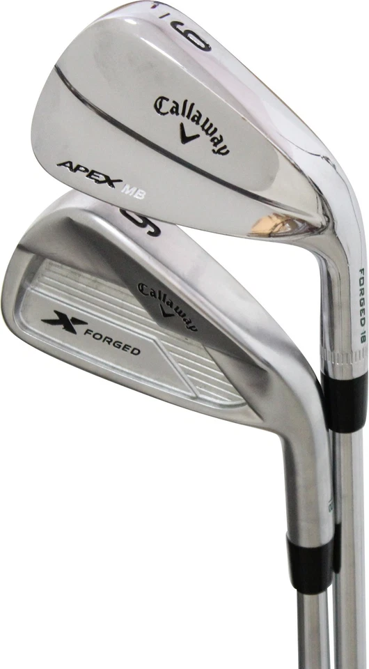 Callaway X Forged 18/Apex MB 18 Combo 4-PW Iron Set X Stf Rifle Proj X 6.5 Value