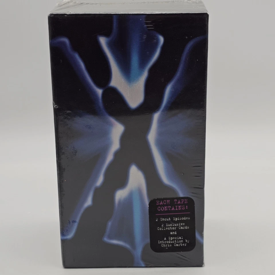 The X-Files VHS 3 Sealed with Collector Cards Pilot/Deep Fallen/Eve Conduit/Ice - Image 3 of 4