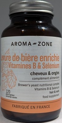 Aroma Zone Yeast & B Vitamins & Selenium for Hair & Nails, 120 caps