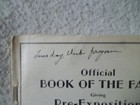 OFFICIAL BOOK OF THE FAIR W/PRE-EXPOSITION-1932  CENTURY OF PROGRESS WORLDS FAIR — photo 2