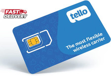 Tello Mobile - US Prepaid SIM Card (3 in 1) | Bring Your Own Phone Kit | Phone P
