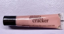 PHILOSOPHY Pink Frosted Animal Cracker High Gloss Lip Shine NEW & SEALED