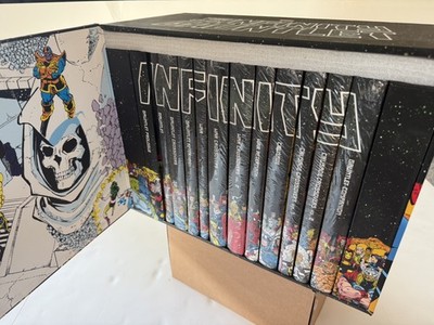 Marvel The Infinity Gauntlet Hardcover Box Set Slipcase - Only 1 Unsealed
