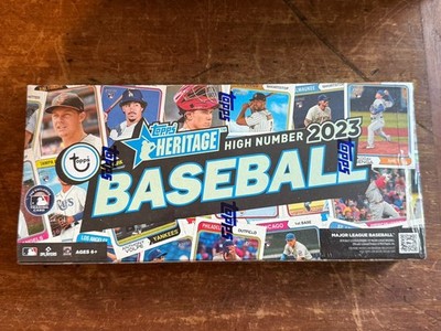 2023 Topps Heritage High Number Factory Sealed Hobby Box
