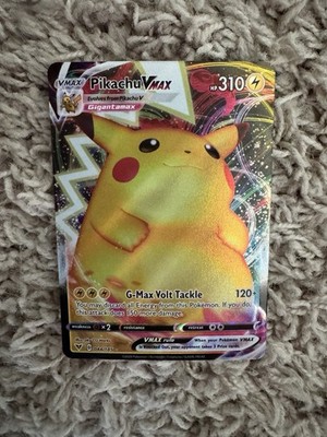 Pokémon Pikachu VMAX 044/185 Swsh04 Vivid Voltage Holo Ultra Rare 310 HP