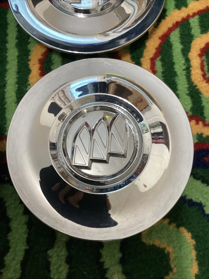 Tapa central Buick Enclave cromada OEM 12 13 14 15 16 17 P#9597721 1 pieza Foto 4 de 4