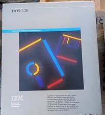 Lot rétro-informatique IBM DOS 3.20 & 3.30 + Microsoft Money/Publisher +...