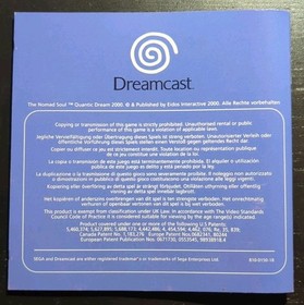 The Nomad Soul - TOP! - Mit Anleitung! (Sega Dreamcast)