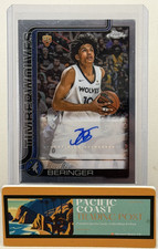 2025-26 Topps Chrome- JOAN BERINGER #TCAR-JB- Chrome Autograph Card