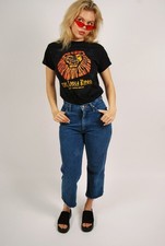 Y2K Wrangler Jeans 25" blue denim tapered leg vintage western high waisted