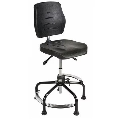 Shopsol Task Chair Backrest, Height 19'' to 36'', Polyurethane Black 3010013