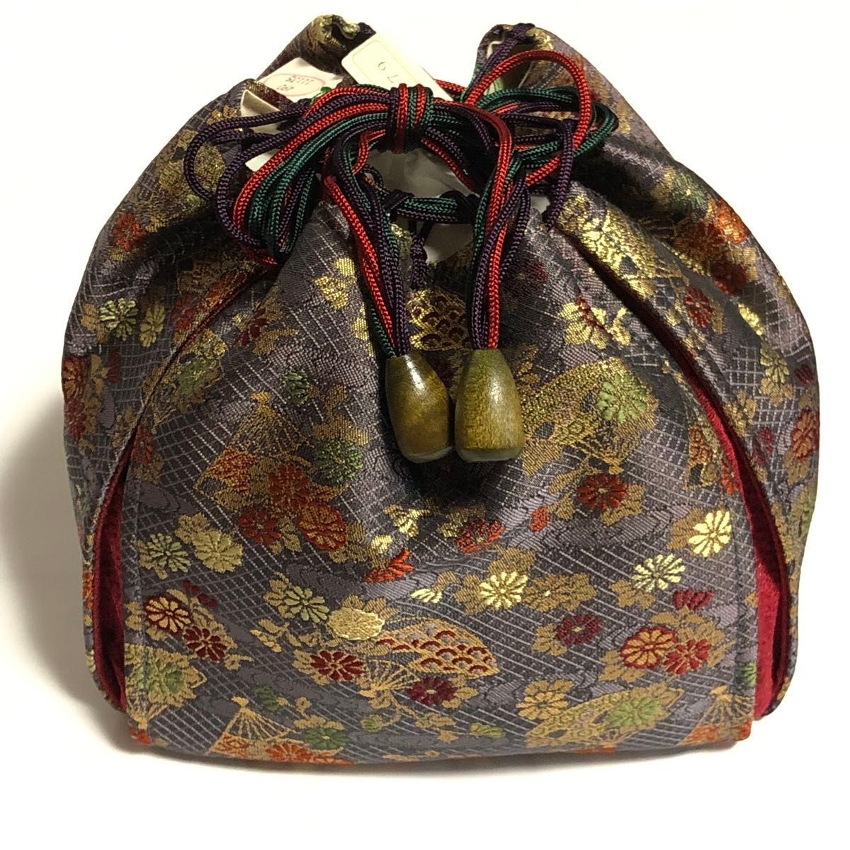 Japanese pattern drawstring bag for Japanese clot… - image 3