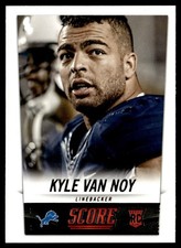 2014 Score Kyle Van Noy Rookie Detroit Lions #396