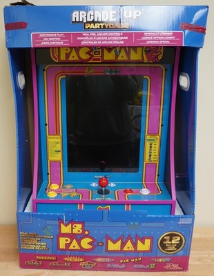 【最終値下げ】ARCADE1UP PAC-MAN アーケード未組立 箱入り Arcade1Up Pac-Man Neon Deluxe Arcade Machine | eBay
